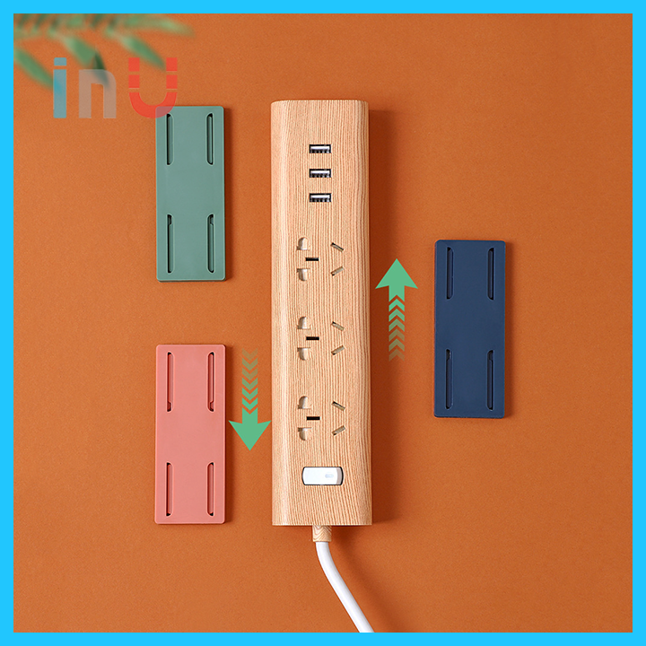 HCM - Miếng dán tường treo ổ điện màu pastel tiện dụng