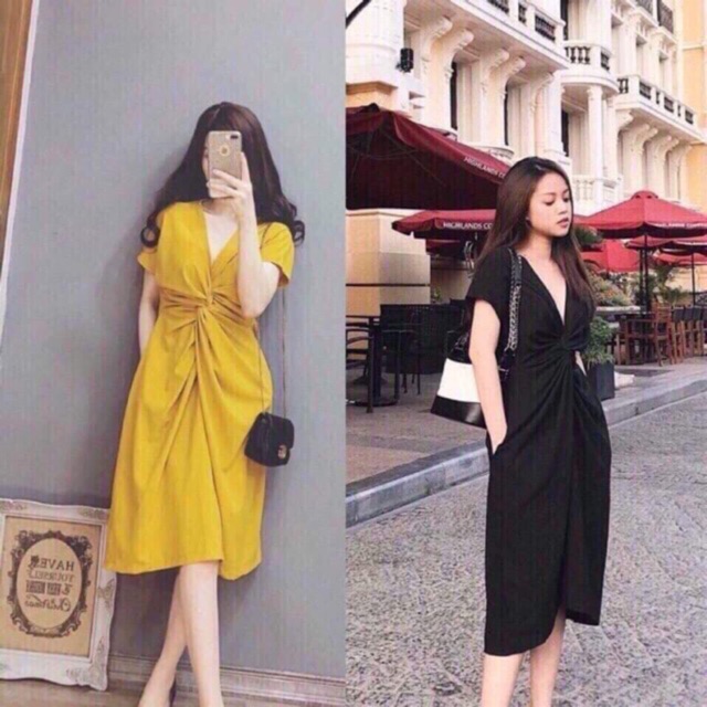 Váy xoắn ngực