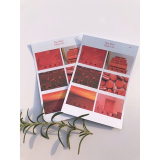 Bullet Journal sticker - Playlist Kit Color