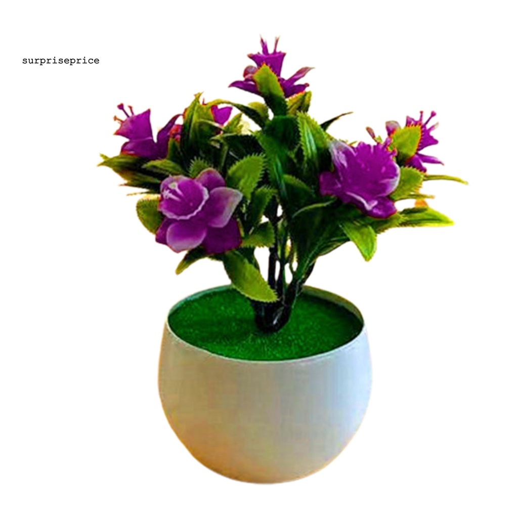 Chậu cây giả bằng nhựa trang trí nhà cửa