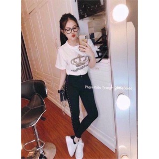QUẦN LEGGING Sọc Đinh