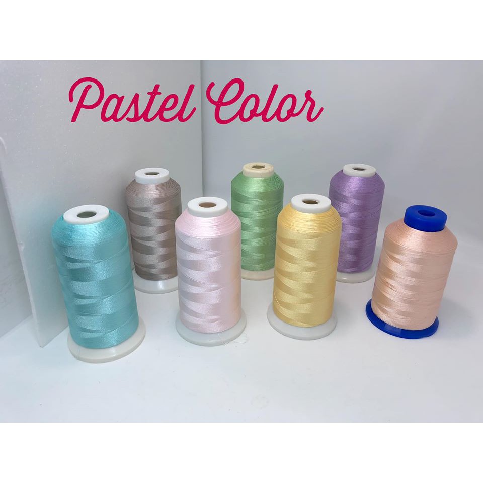 Chỉ chần bông pastel color
