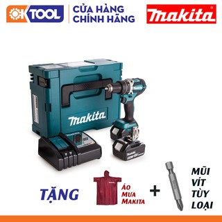 Máy khoan ,vặn vít dùng pin Makita DDF482RFE