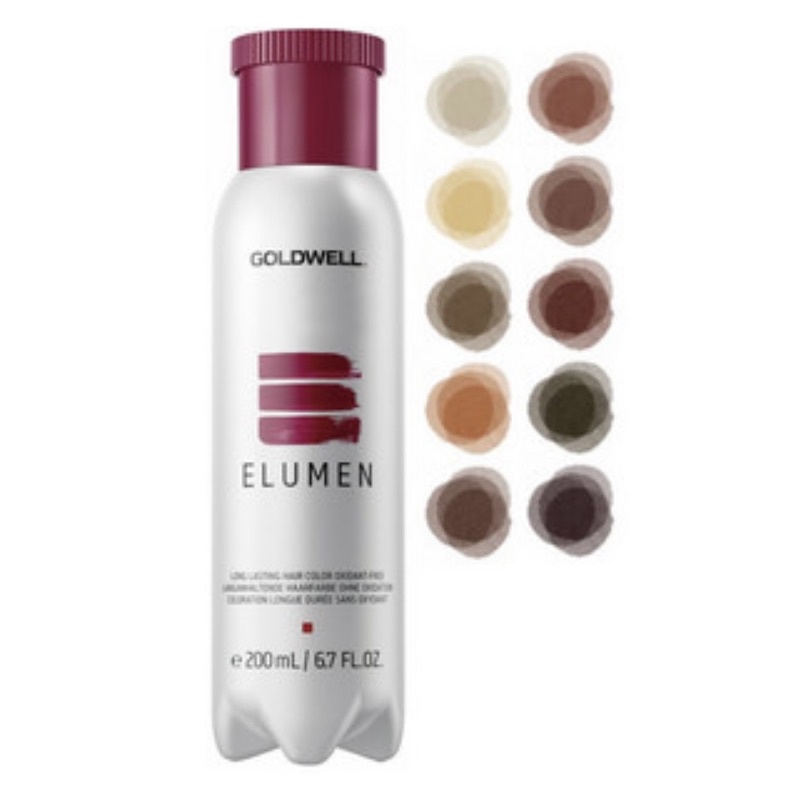 MÀU NHUỘM NÂU CHOCOLA - MÀU NHUỘM PHỦ BÓNG VẬT LÝ GOLDWELL ELUMEN 200ml