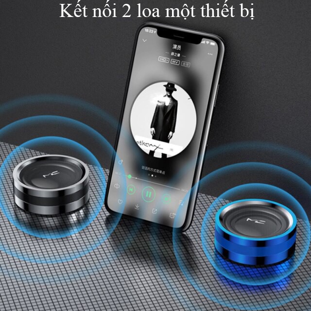 Loa Bluetooth Mini Đeo Cổ MC A07, Loa Không Dây Thiết Kế Siêu Nhỏ Gọn, Dễ Dàng Bỏ Túi, Âm Thanh Sống Động Siêu HOT 2021