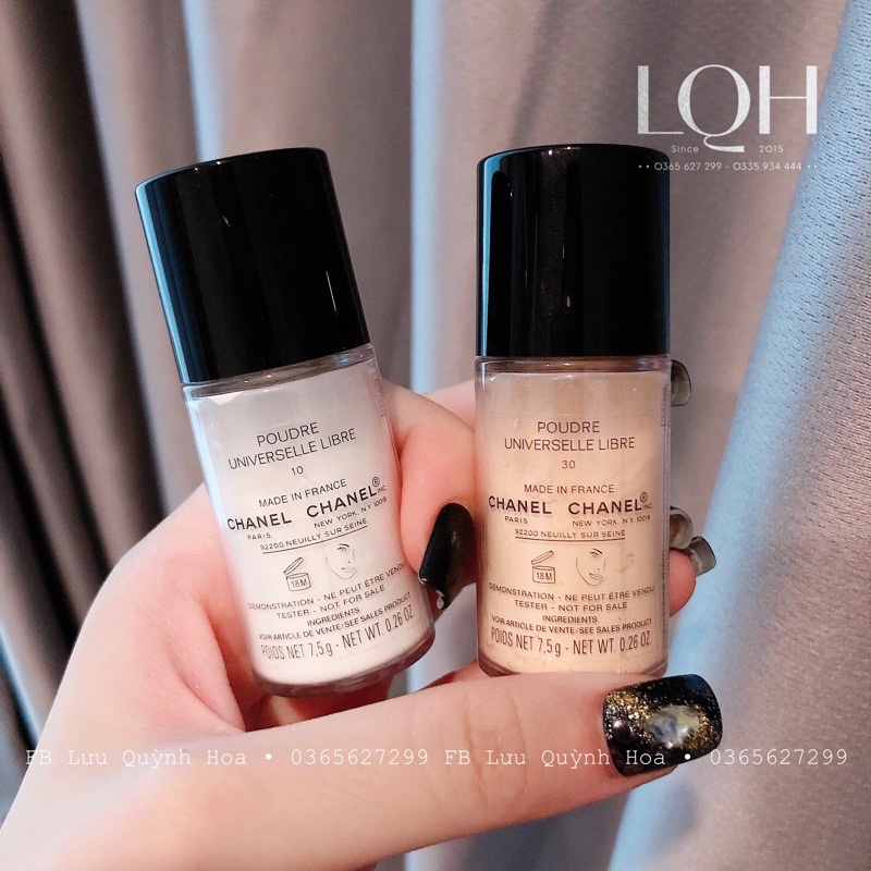 Phấn phủ bột Chanel Poudre Universelle Libre hàng Tester 7,5gr