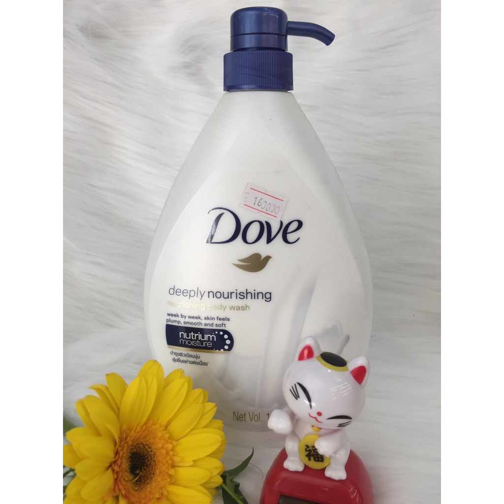 Sữa tắm dưỡng thể Dove dưỡng ẩm chuyên sâu 1000ml-Thái Lan