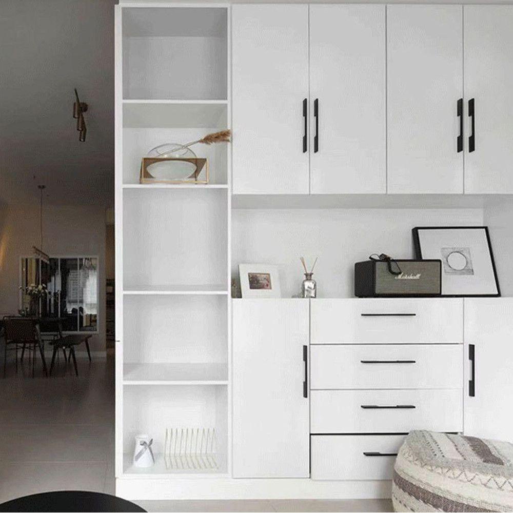 LAKAMIER Tay Nắm Cửa Tủ Bằng Hợp Kim Nhôm Phong Cách Châu Âu