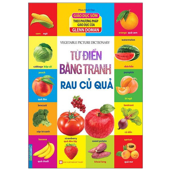 Sách - Từ điển bằng tranh - Rau củ quả(tái bản)