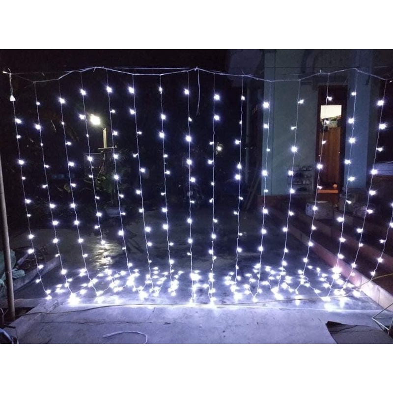 Đèn led mành rèm 3x3 nháy điểm chớp, nháy trút mưa, nháy thường