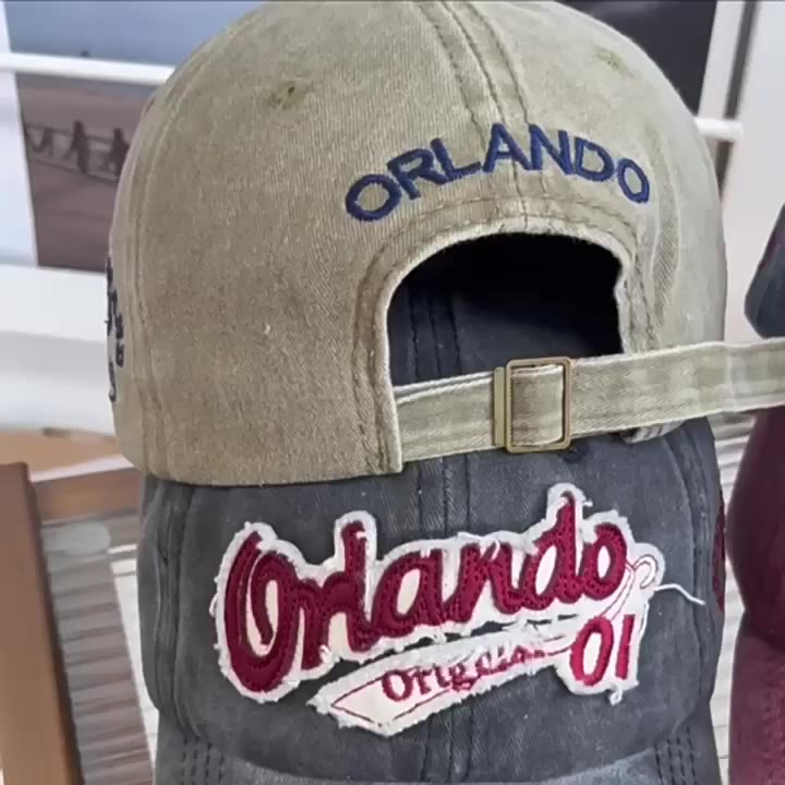 Mũ Lưỡi Trai Y2K Jean Wash ORLANDO Jussy Official Chất Vải Jean Form Mềm Nhiều Màu Hot Có Khóa Điều Chỉnh [HÀNG QC] | BigBuy360 - bigbuy360.vn