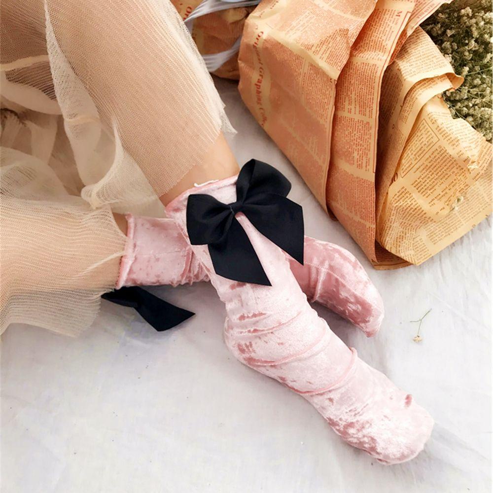 Vớ Nhung Giữ Ấm Mùa Đông Kiểu Dáng Dễ Thương