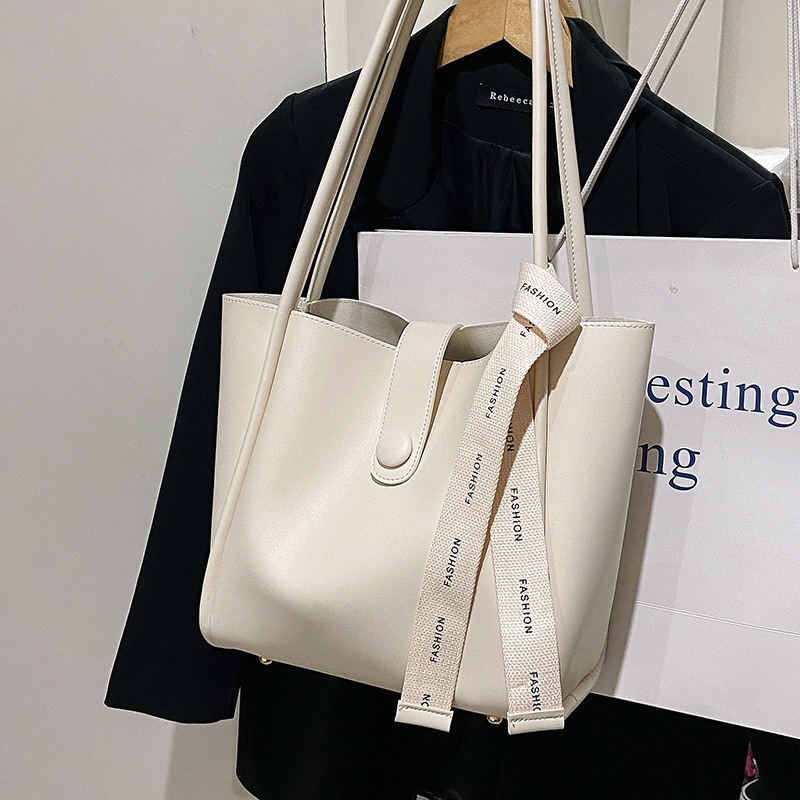 Túi Đeo Vai Cỡ Lớn In Chữ Thời Trang Cho Nữ