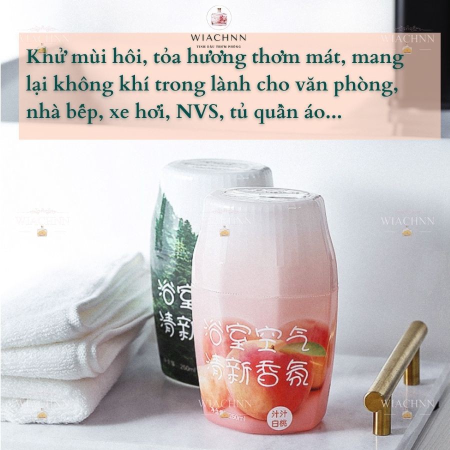 Sáp Thơm 250ML- Tinh Dầu Nước Hoa Thơm Phòng Thiên Nhiên Khử Mùi Không Khí, Tủ Quần Áo Nhà Vệ Sinh SN250