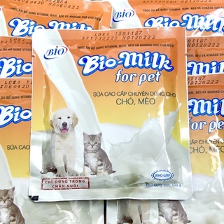 SỮA BỘT CAO CẤP DÙNG CHO CHÓ MÈO BIO MILK 100GR 😻🐈❤️