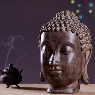 Thái Lan Đầu Phật Trang Trí Zen Tượng Phật Trang Trí hàng Quảng Châu hàng Quảng Châu