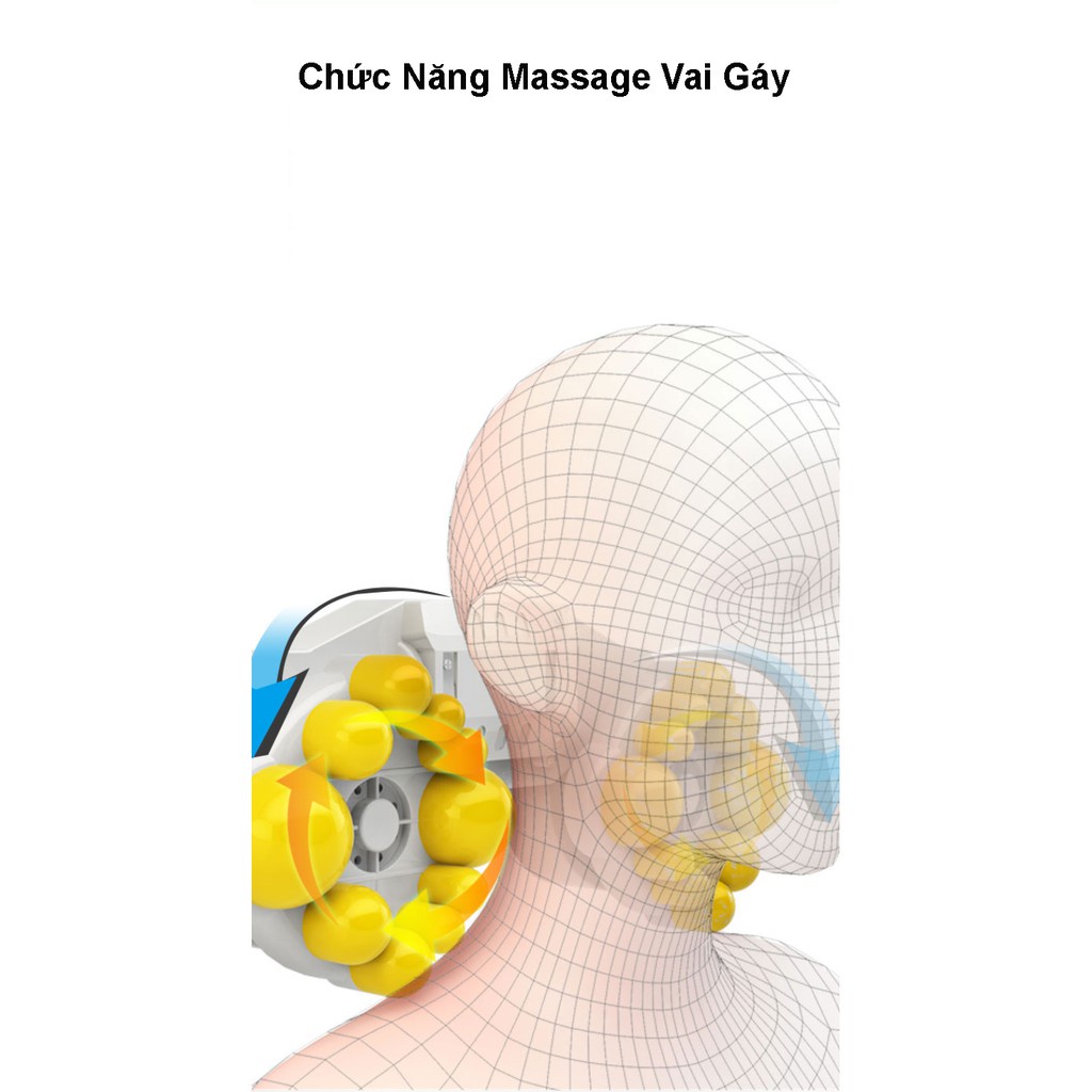 Thảm đệm massage trị liệu đa chức năng - Model C002A, giảm đau vai gáy chống đau lưng nhức mỏi, xông hơi bằng thảo mộc