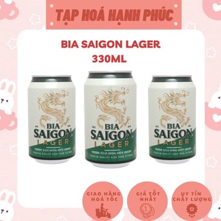 Bia Sài Gòn Lager Xanh 330ml