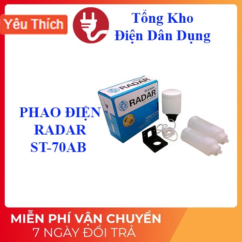 Phao điện RADAR, phao tự động bơm nước, bồn nước Inox