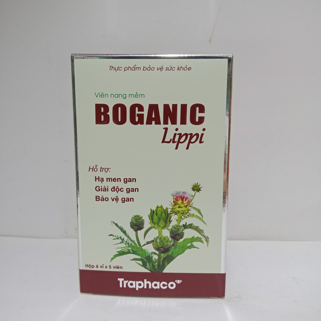 VIÊN NANG MỀM BOGANIC LIPPI HỘP 30 VIÊN