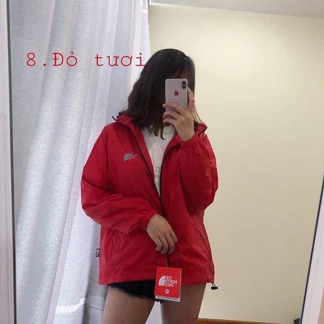 Áo gió 2 lớp, in chữ, gió TNF chống nước, chống gió, chống nắng, chống bụi | BigBuy360 - bigbuy360.vn