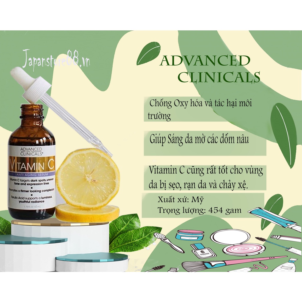 SERUM VITAMIN C ADVANCED CLINICALS 52ml