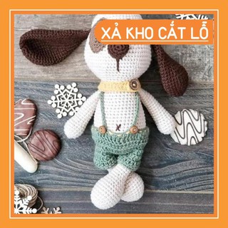 [Xả Hàng] Cún Nhồi Bông Màu Trắng – Quà cho trẻ em – Sản phẩm handmade