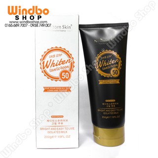 Kem Dưỡng Trắng Da Make up Body New Born Skin Whiten Sunscreen 50 HQ