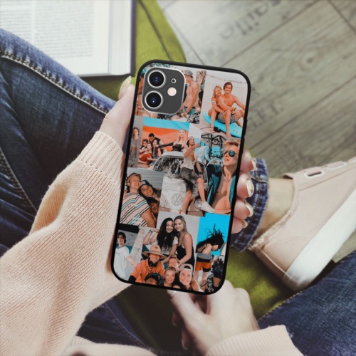 Ốp lưng iphone hình friends on the beach collage art op art không ố  cho các dòng SAMSUNG PAP20210783