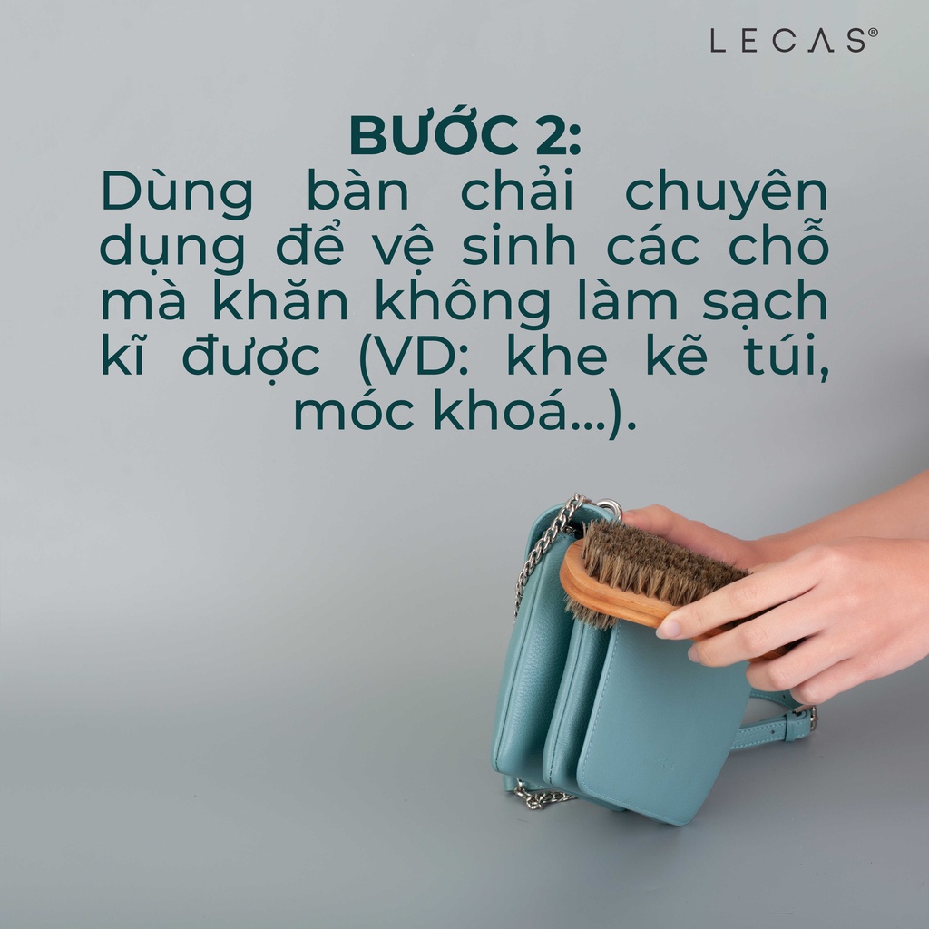 Sáp Dưỡng Và Làm Sạch Các Sản Phẩm Đồ Da LECAS