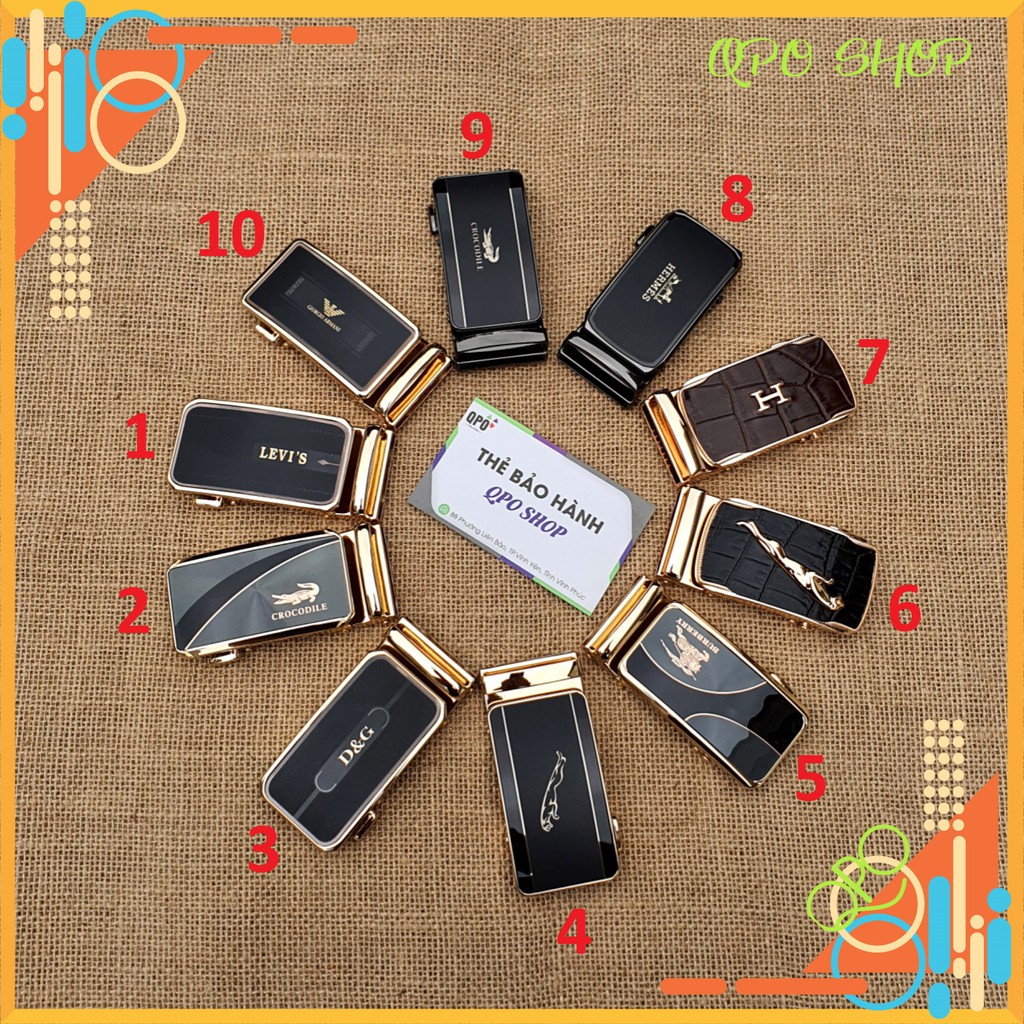 Mặt Thắt Lưng Nam Dùng Cho Dây Có Khấc Mẫu Mới