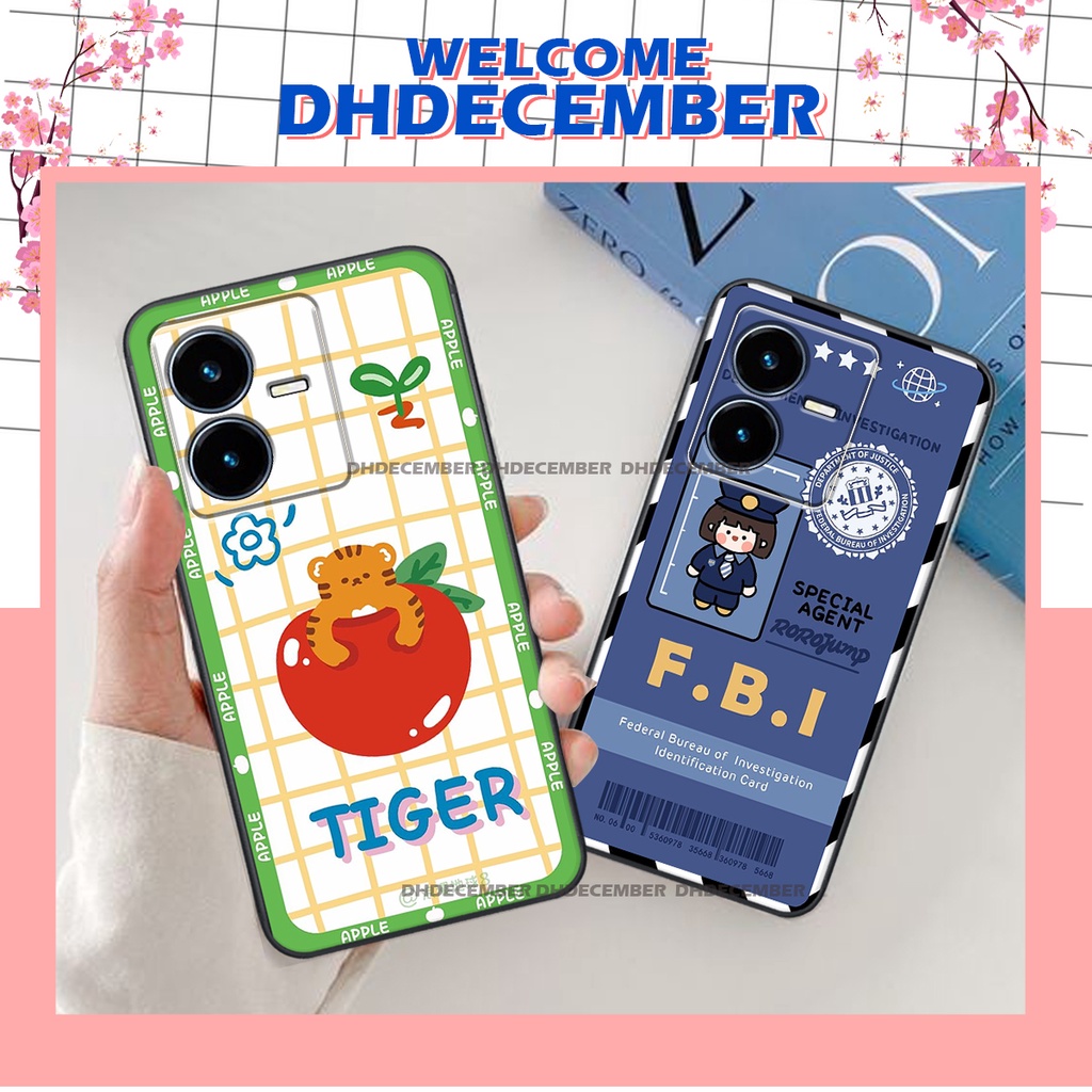 Ốp lưng Vivo Y22S 2022 - BẢO VỆ CAMERA in hình 3D gấu mới nhất - sang - chảnh - ĐẸP- BỀN