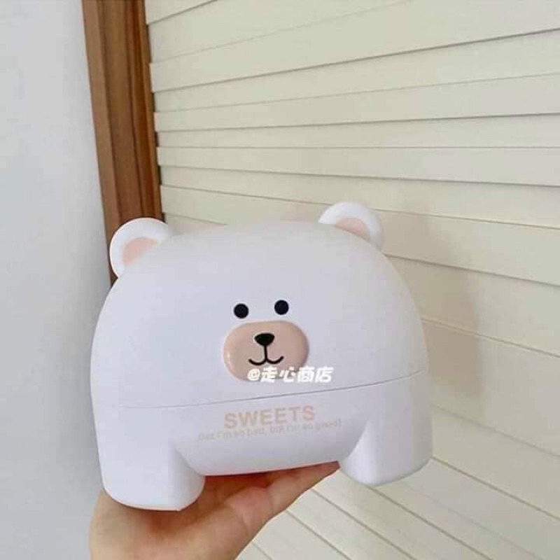 HỘP ĐỰNG GIẤY CUTE HÌNH GẤU - LỢN SIÊU CƯNG Mới 2021