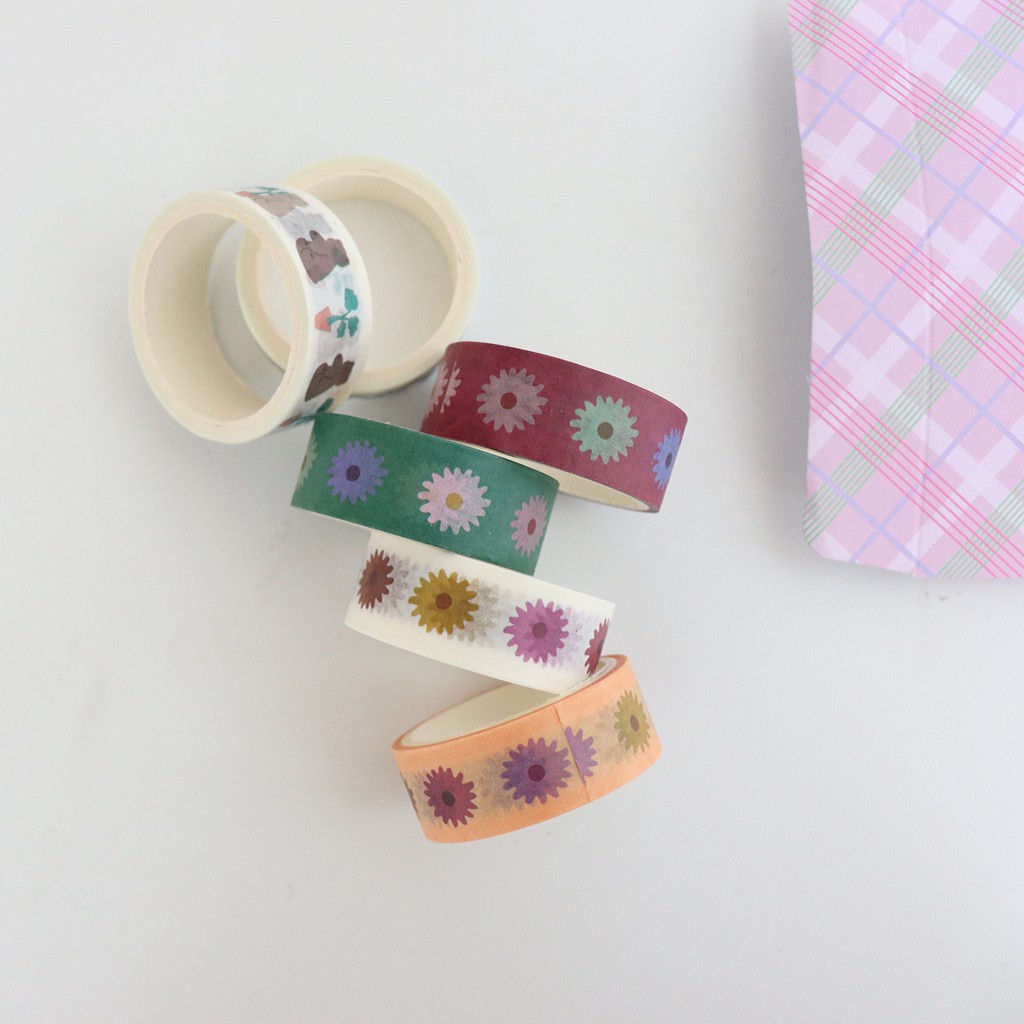 DIY GaLiCiCi decorative tape / flower sticker / beauty sticker
