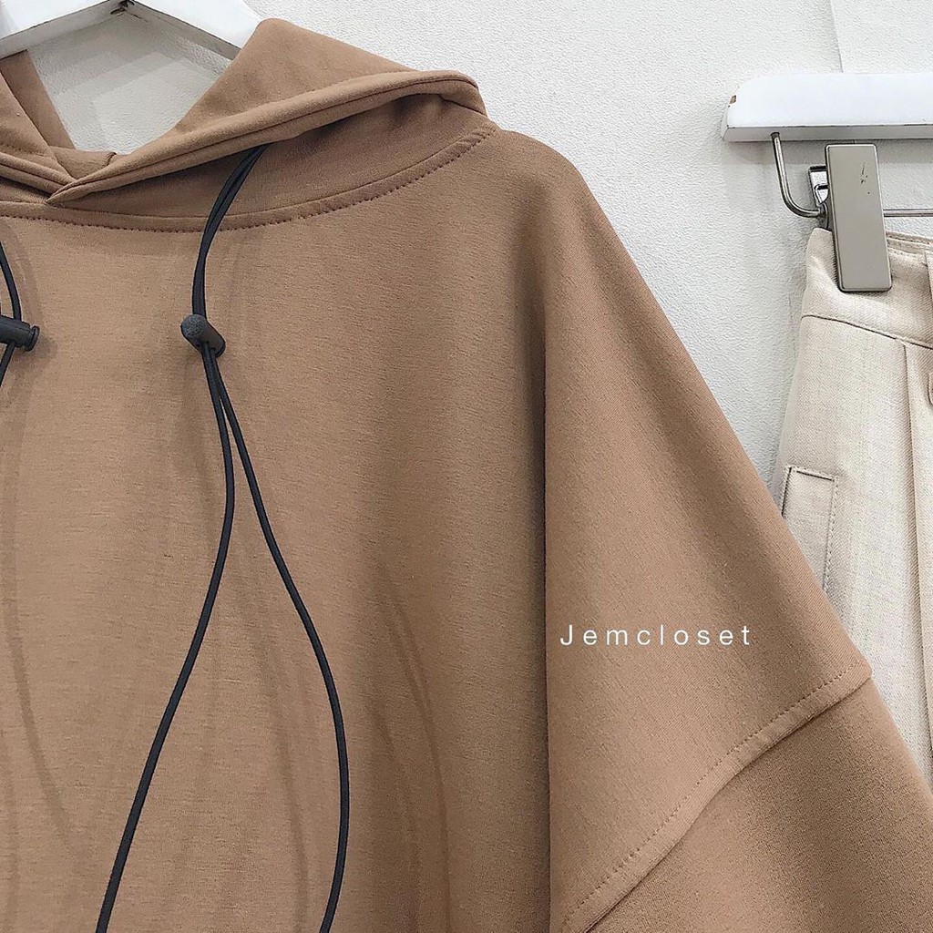 Áo Hoodie Nữ JEMCLOSET Form Rộng Basic Hàn Quốc Simpoo Chất Liệu Vải Dày Mềm Mịn- 1767 | BigBuy360 - bigbuy360.vn