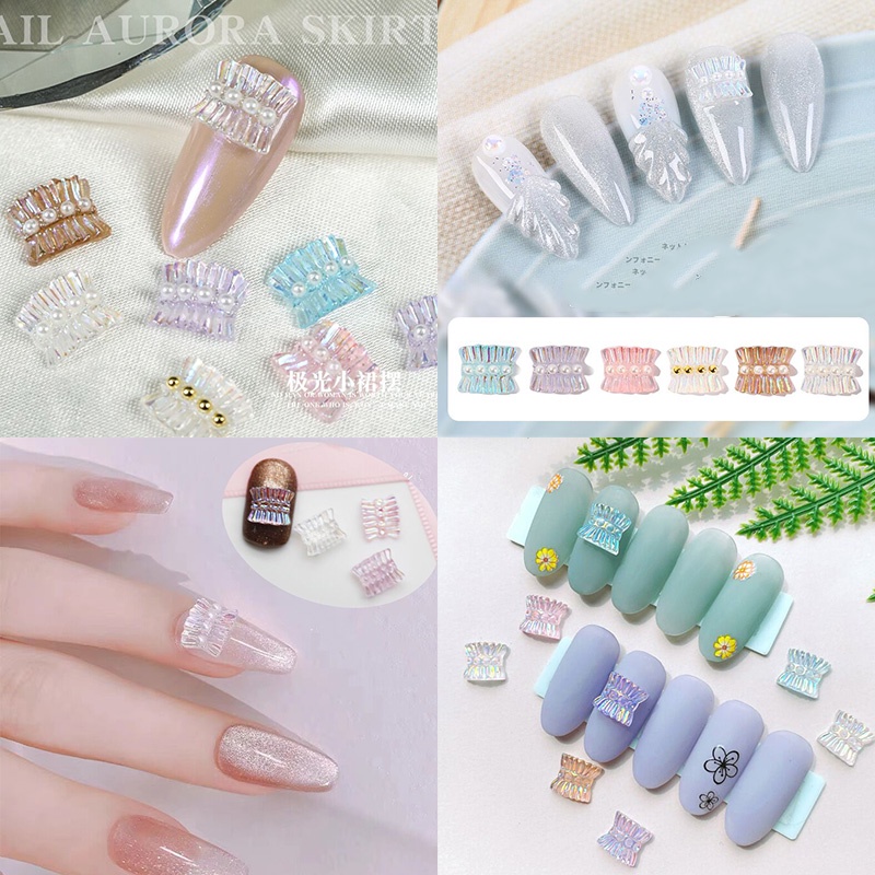 Phụ Kiện Trang Trí Móng Tay Nghệ Thuật Chuyên Nghiệp Nhiều Kiểu Dáng Xinh Xắn