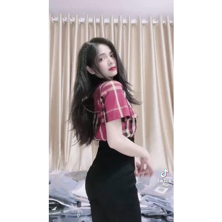 Áo sơ mi kẻ caro cộc tay 💜💜💜u