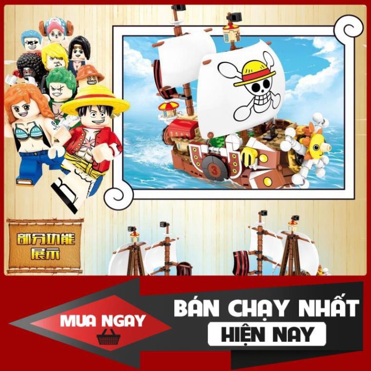 Lắp ghép Mô hình tàu Thousand Sunny mã SY629 to khổng lồ