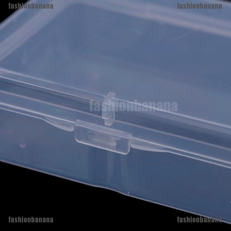 Hộp Nhựa Trong Suốt Hình Vuông Kích Thước 9cm * 6.5cm * 3cm
