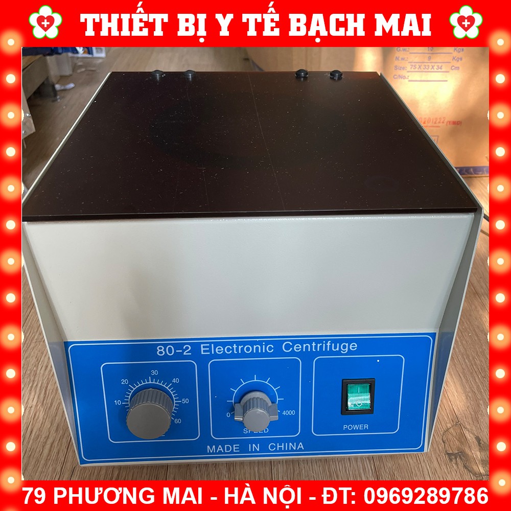 Máy Ly Tâm 12 Ống 80-2 - Tách Máu, Huyết Tương - Thẩm Mỹ, Spa