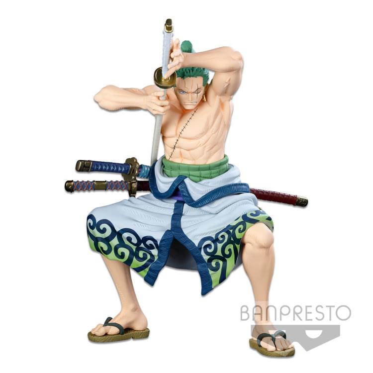 MÔ HÌNH NHÂN VẬT CHÍNH HÃNG One Piece World Figure Colosseum 3 Super Master Stars Piece Roronoa Zoro (The Original)