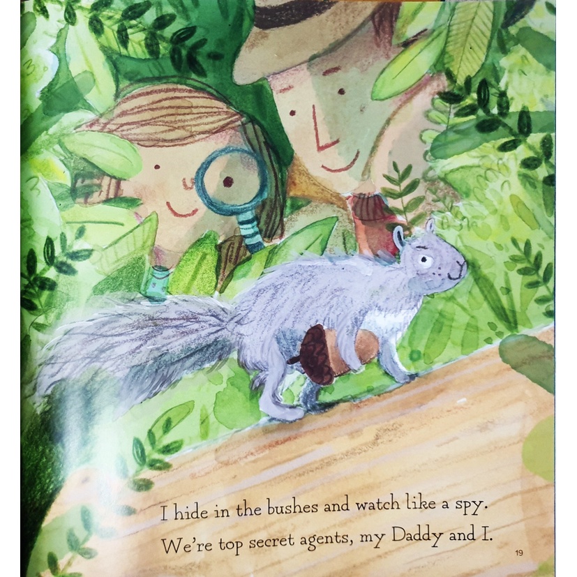 Sách tranh song ngữ Bố và con gái