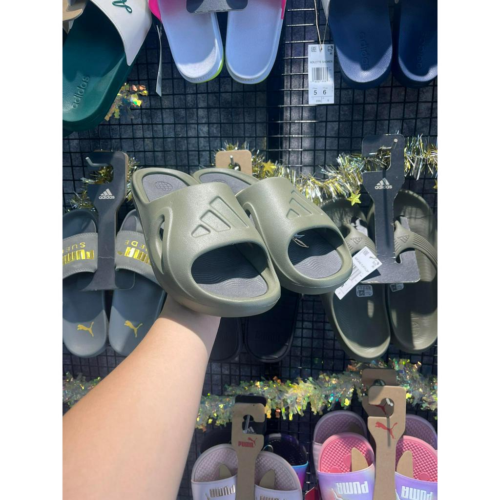 Dép Chính Hãng Adidas Adicane Slide Olive Strata Shop Xám Store