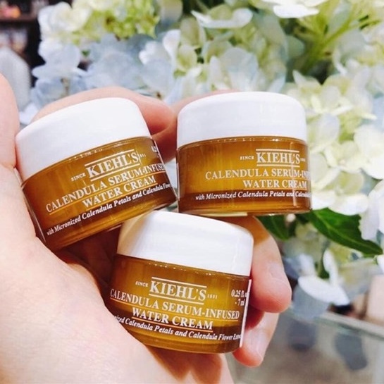 Combo 4 Món Kiehls Hoa Cúc Mini - Sữa Rửa Mặt-Nước Hoa Hồng-Mặt Nạ-Kem Mặt Kiehl's Hoa Cúc