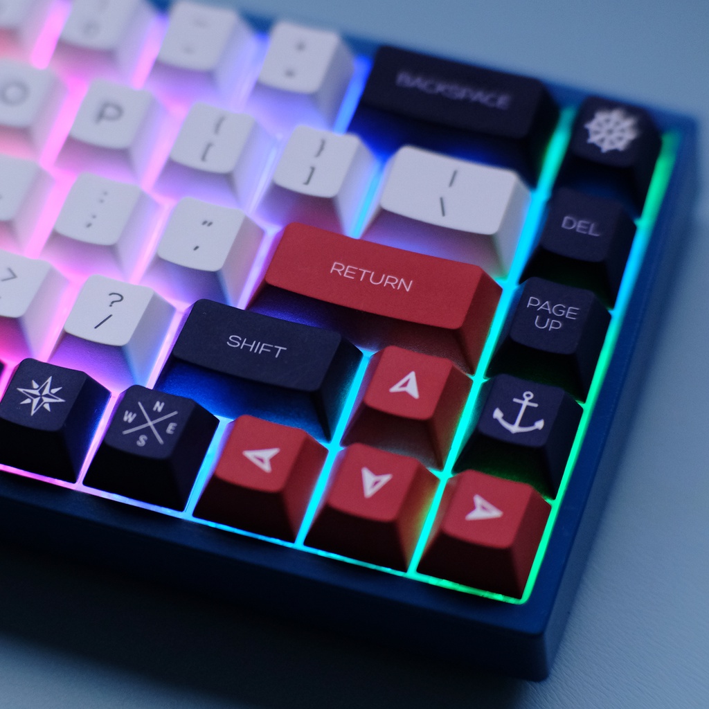 PBT keycap Cherry Profile 165 Phím Dye Thăng hoa Bố cục ANSI cho bàn phím cơ Công tắc Cherry MX