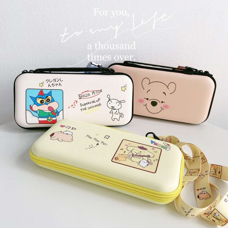 Túi đựng máy chơi game Nintendo Switch họa tiết hoạt hình dễ thương tùy chọn