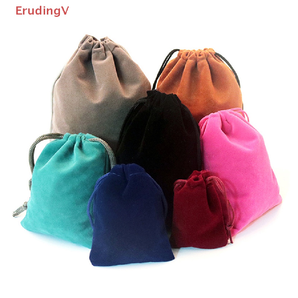 [ErudingV] Túi Nhung Dây Rút Đựng Trang Sức / Quà Cưới [Mới]