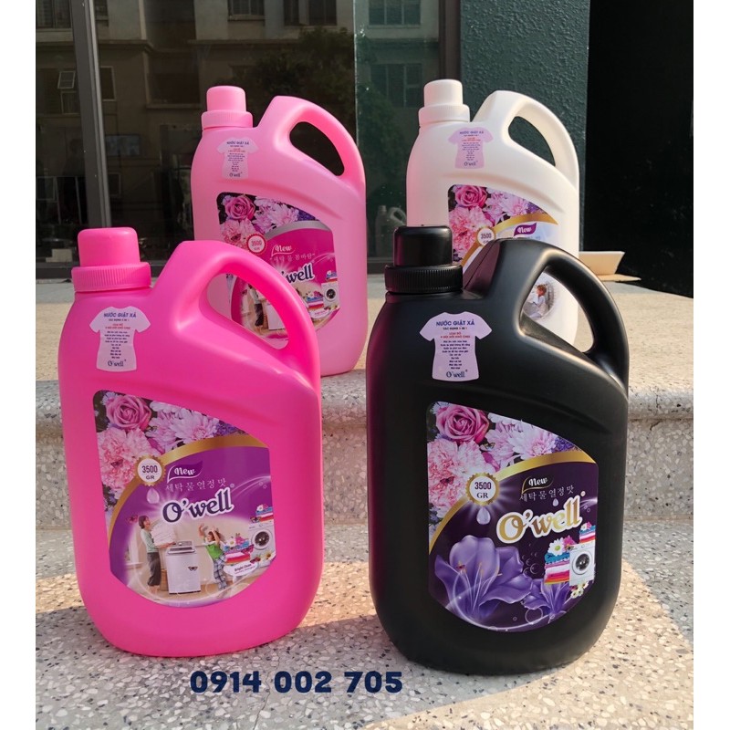 Nước giặt, nước giặt xả owell Hương Đam Mê - Hương Gió Xuân - Hương Gió Biển - Hương Ngàn Hoa