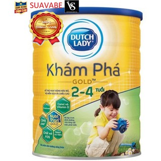 [TKBSB15K giảm 15k cho đơn 200k] Sữa bột Dutch Lady Hà Lan Khám Phá Gold 900g