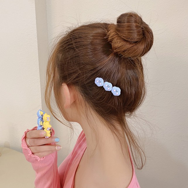 Kẹp tóc hình ngôi sao nhiều màu tuỳ chọn xinh xắn cho nữ